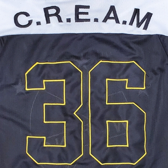 Limited Edition Wu Tang 36 C.R.E.A.M. Hockey Jersey Size M EUC Rza Hip Hop - Picture 3 of 11